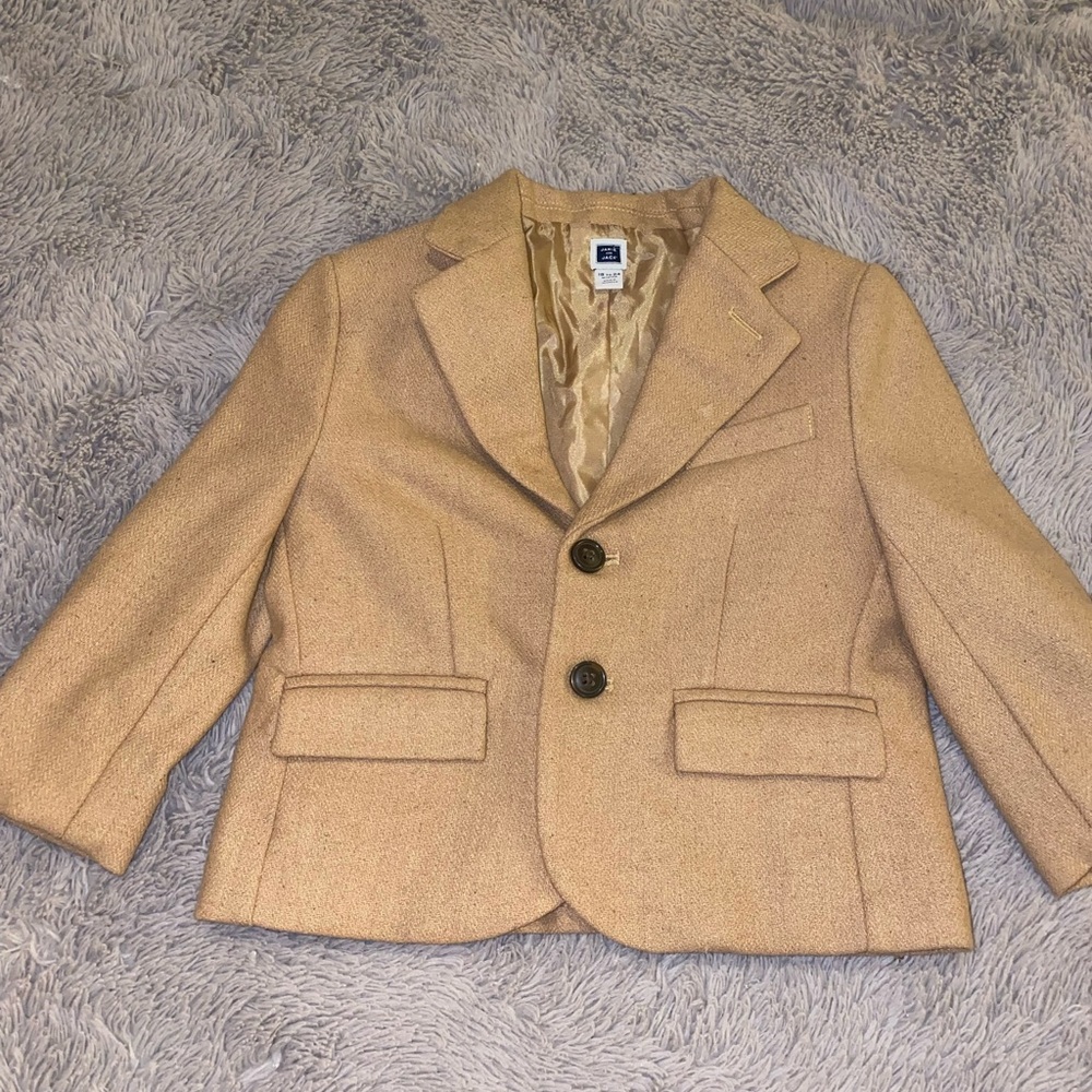 Jannie &Jack camel blazer